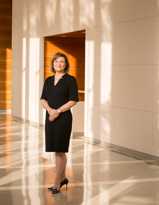 Juliet S. Ellis, CFA, who is the CIO, US Growth Equities, and Sr. Portfolio Manager at Invesco Advisers, Inc., photographed at Houston Methodist Hospital in the Texas Medical Center in Houston, Texas on Wednesday, July 15, 2015.  © 2015 Robert Seale/All Rights Reserved.